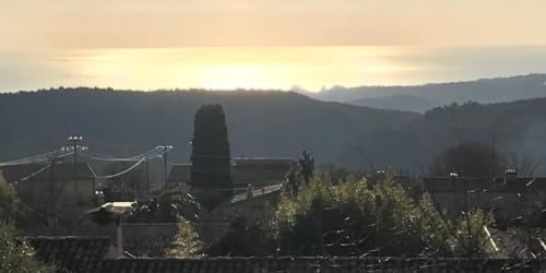 zonsopkomst - Vakantiehuis Frankrijk Tourrettes-sur-Loup