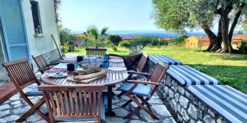 Lunch in Tuin - Chateau d'Eau - Tourrettes-sur-Loup