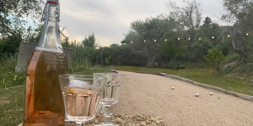 Pétanque & rosé - Chateau d'Eau - Tourrettes-sur-Loup